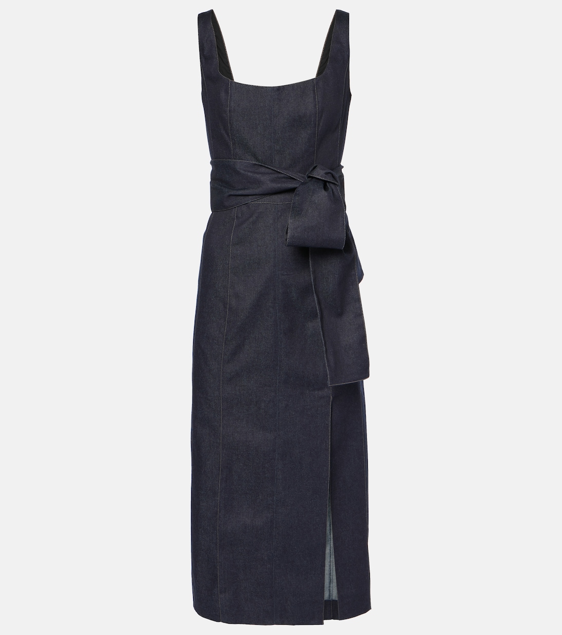 Abito midi di jeans | Carolina Herrera