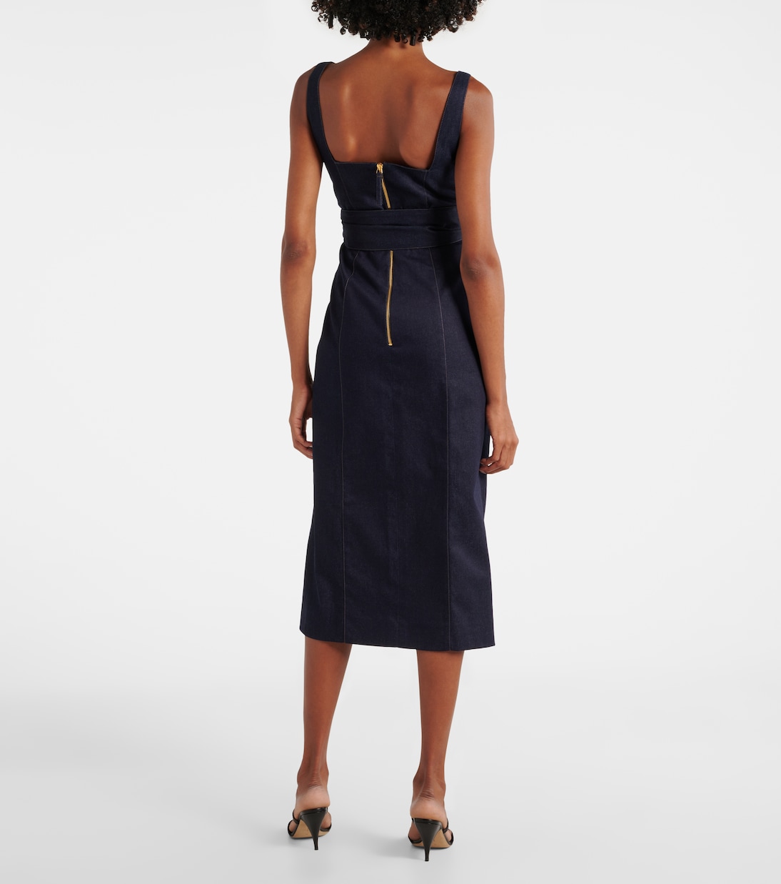 Abito midi di jeans | Carolina Herrera