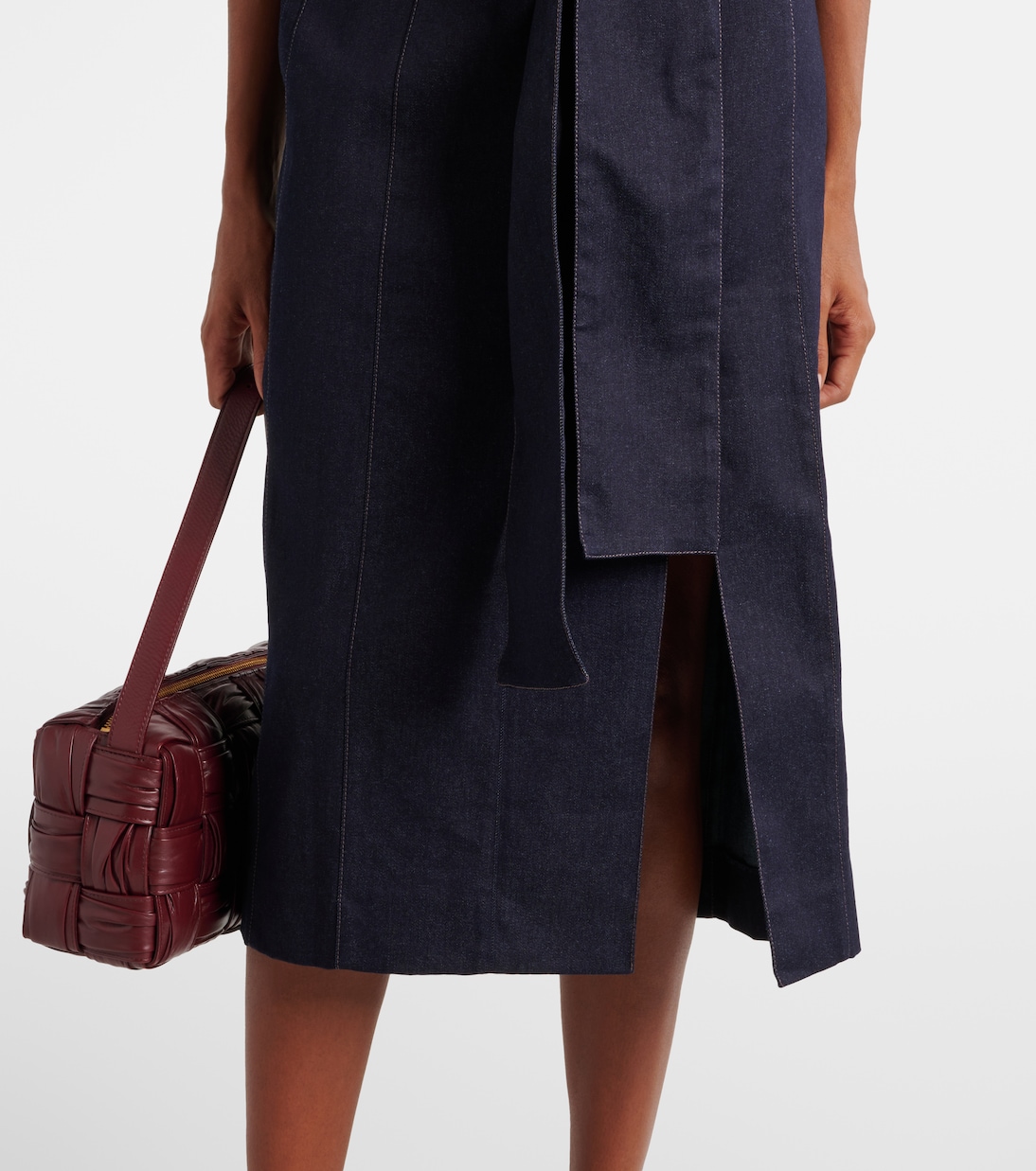 Abito midi di jeans | Carolina Herrera