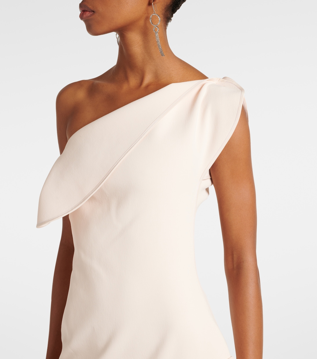 Provenance ruffled one-shoulder gown | Maticevski