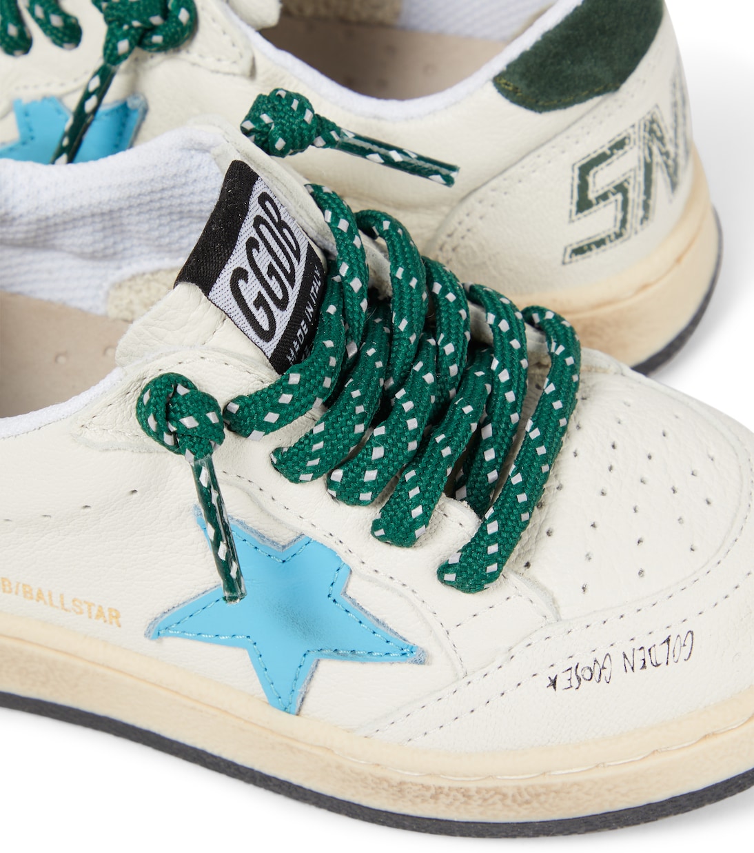 Sneakers Ballstar in pelle | Golden Goose Kids