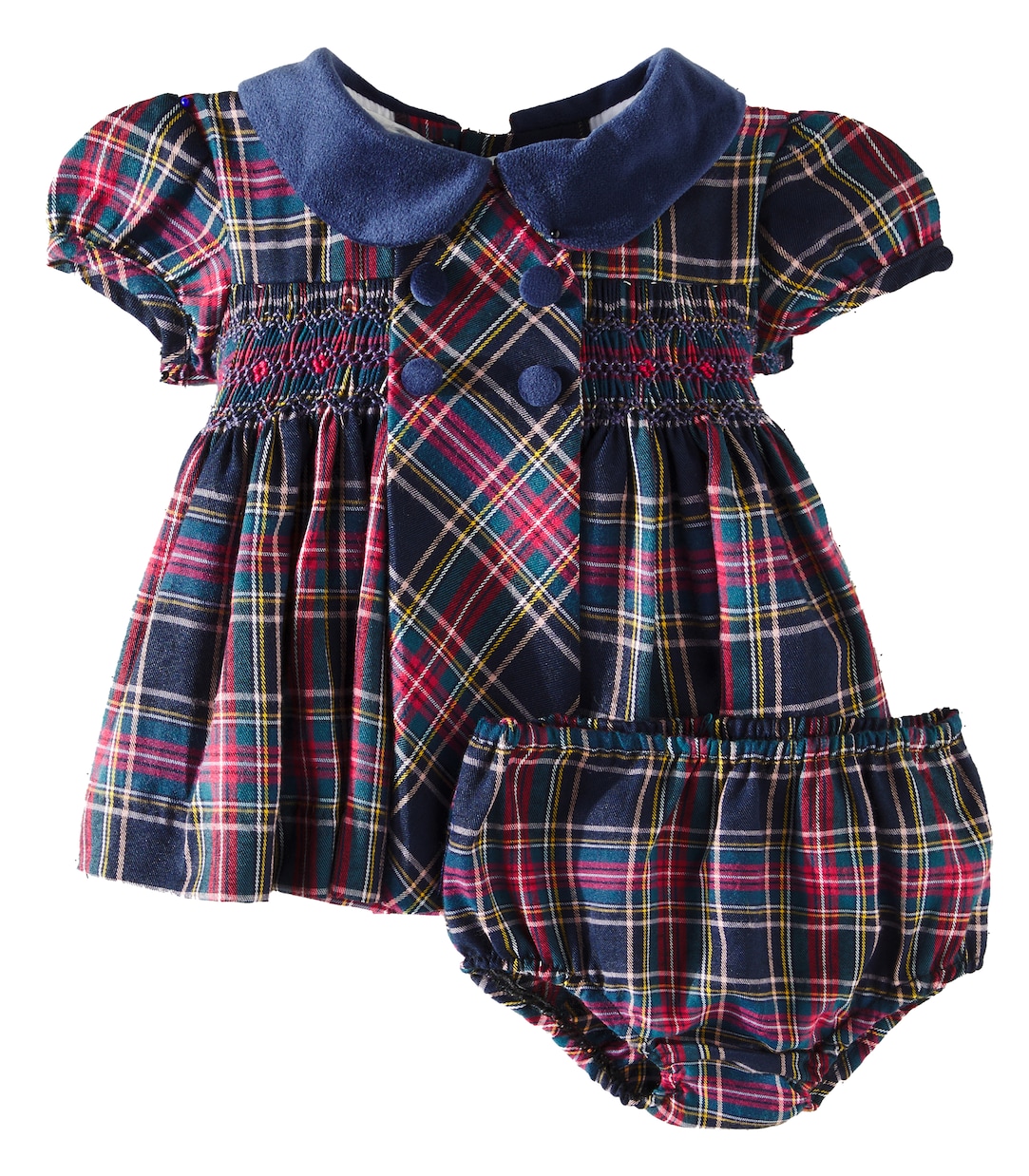Baby Set Arcadia aus Kleid und Höschen | La Coqueta
