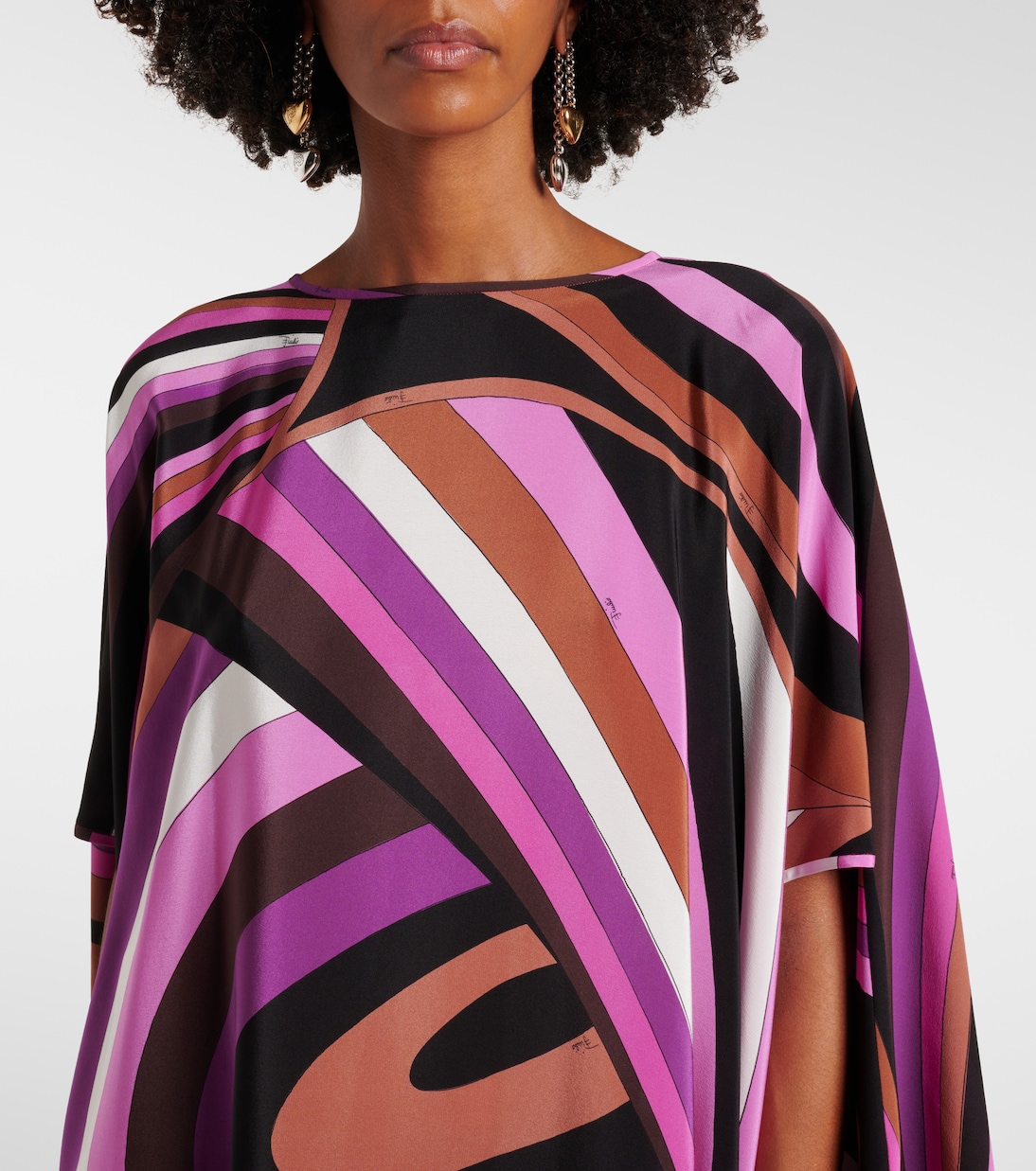 Caftano Iride in seta | Pucci