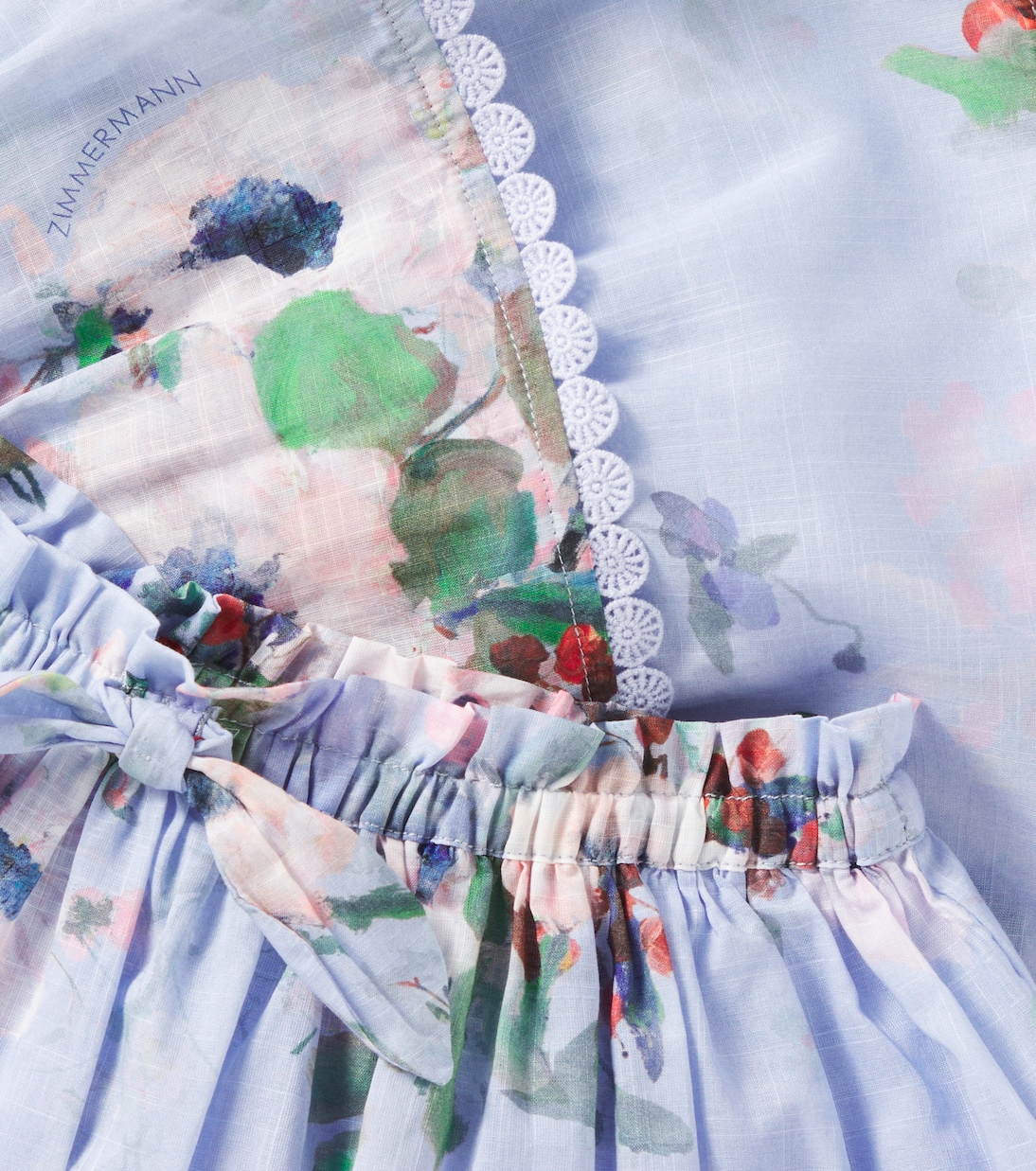 Jupe Everley en coton | Zimmermann Kids