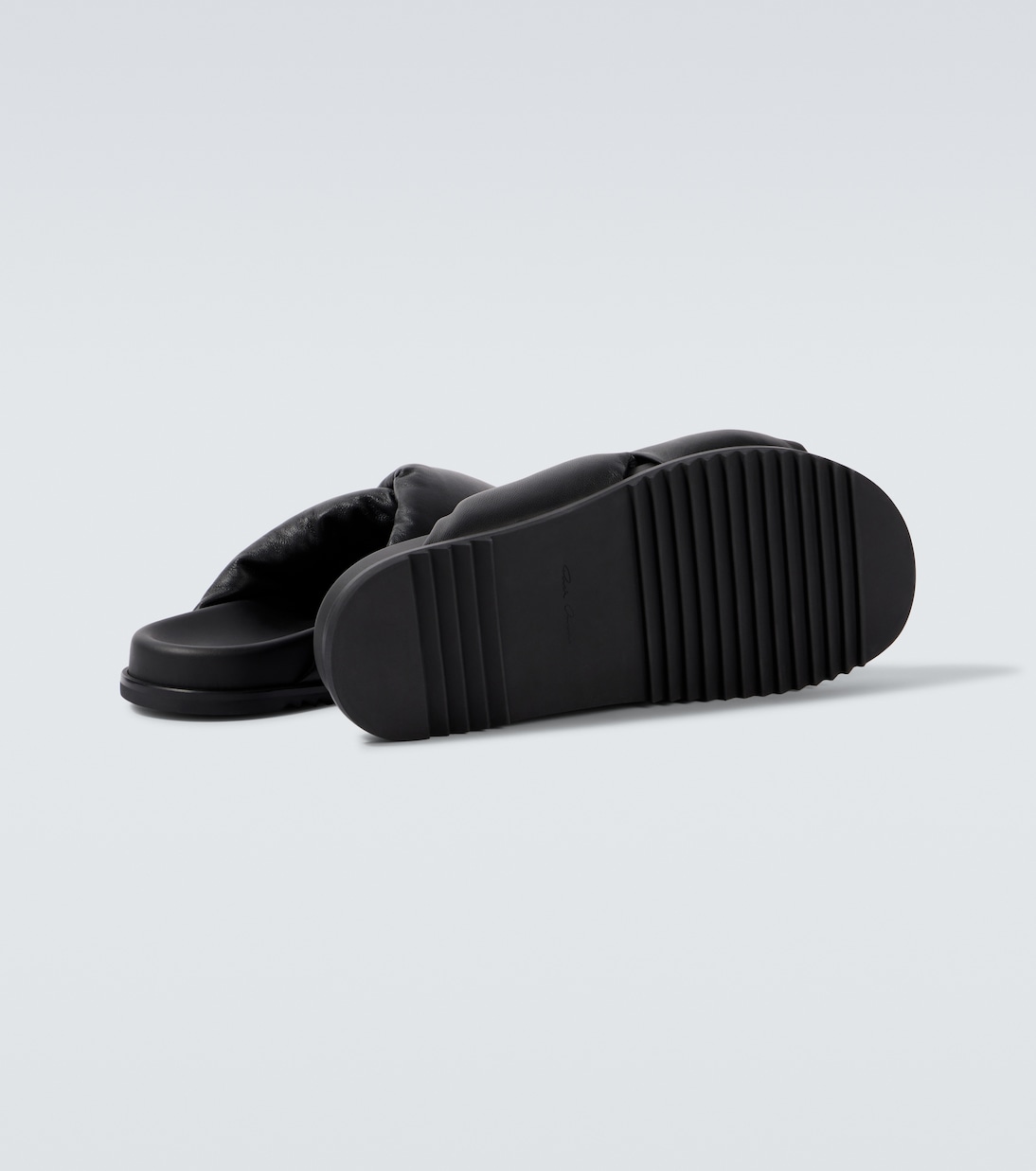 Sandalen Donut Granola aus Leder | Rick Owens