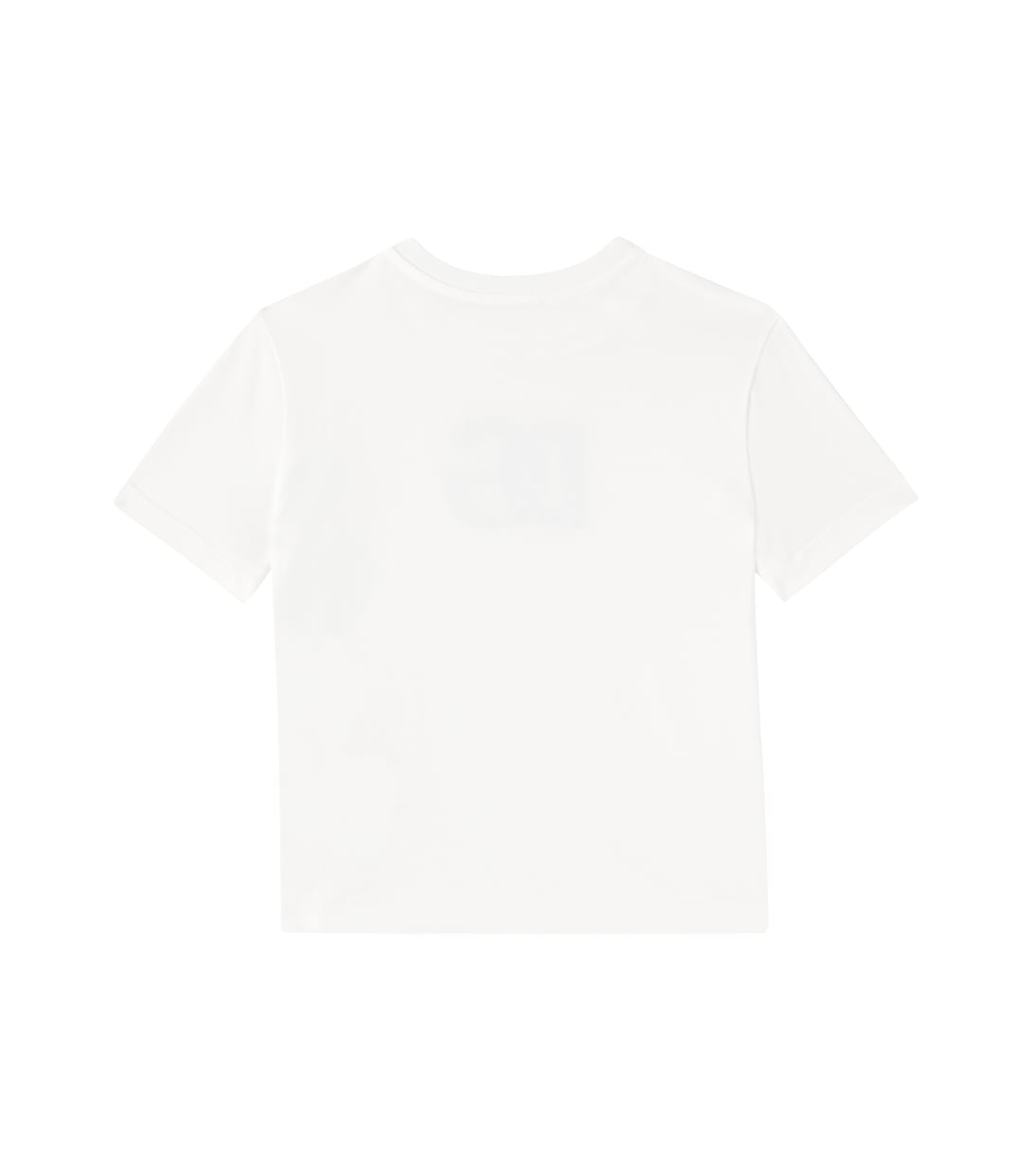 Camiseta de jersey de algodón con DG adornada | Dolce&Gabbana Kids