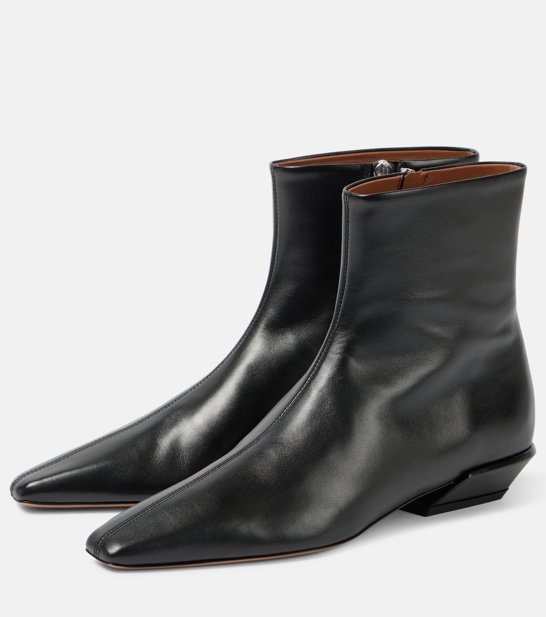Bettina 25 leather ankle boots | Paris Texas