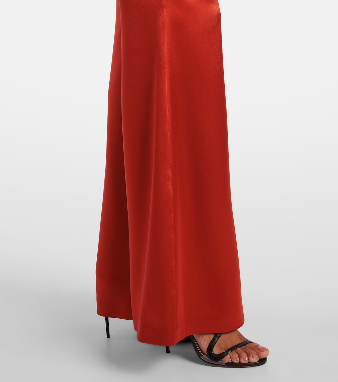 Weite Hose Atruvia aus Satin | Galvan