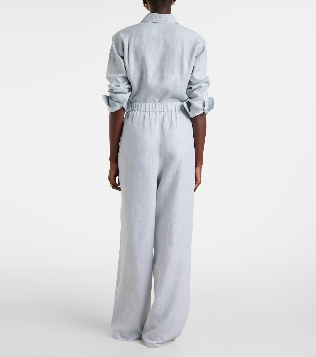 Pantalon ample Valerio en lin | Loro Piana
