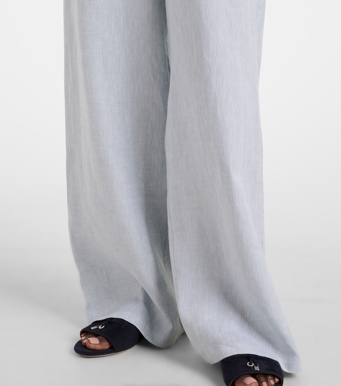 Pantalon ample Valerio en lin | Loro Piana