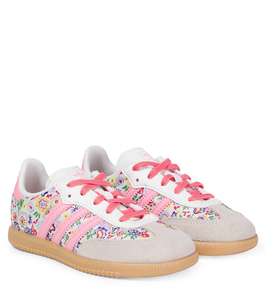 x Liberty London – Baskets Samba OG en cuir | Adidas Originals Kids