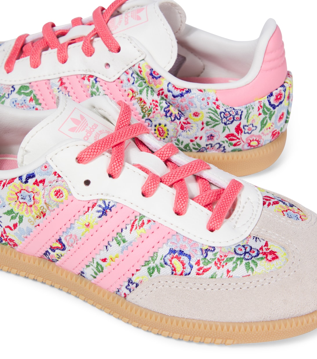 x Liberty London – Baskets Samba OG en cuir | Adidas Originals Kids