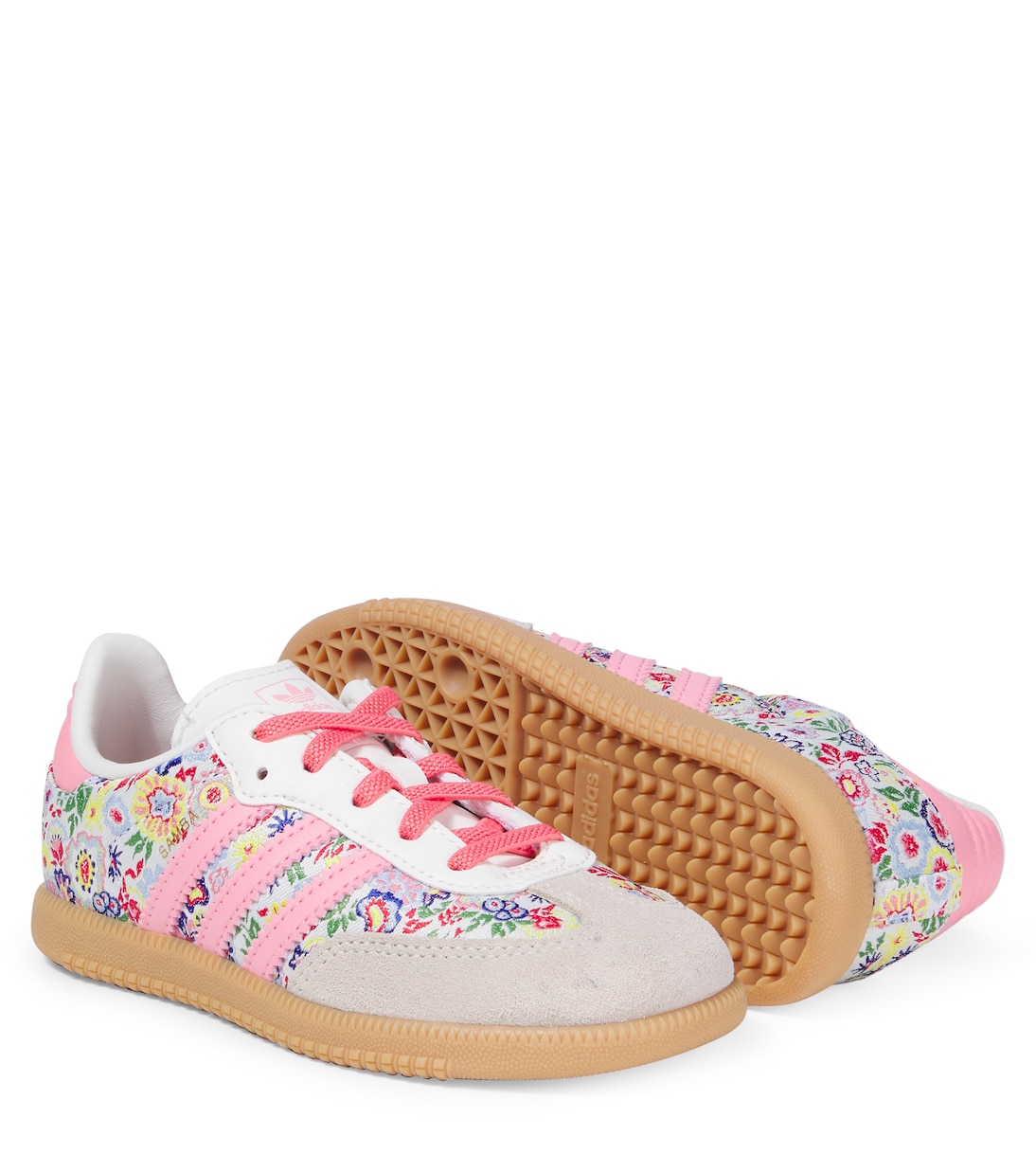 x Liberty London – Baskets Samba OG en cuir | Adidas Originals Kids