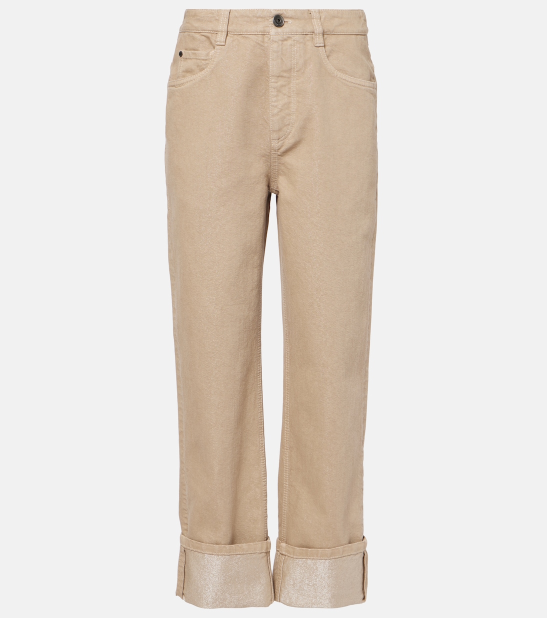 Jeans regular a vita media | Brunello Cucinelli