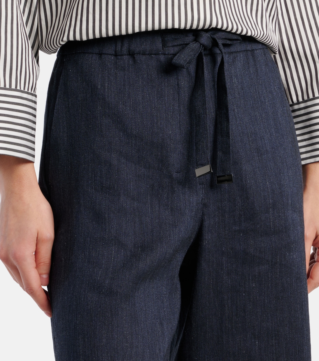 Pantaloni regular Aris in misto lino | 'S Max Mara