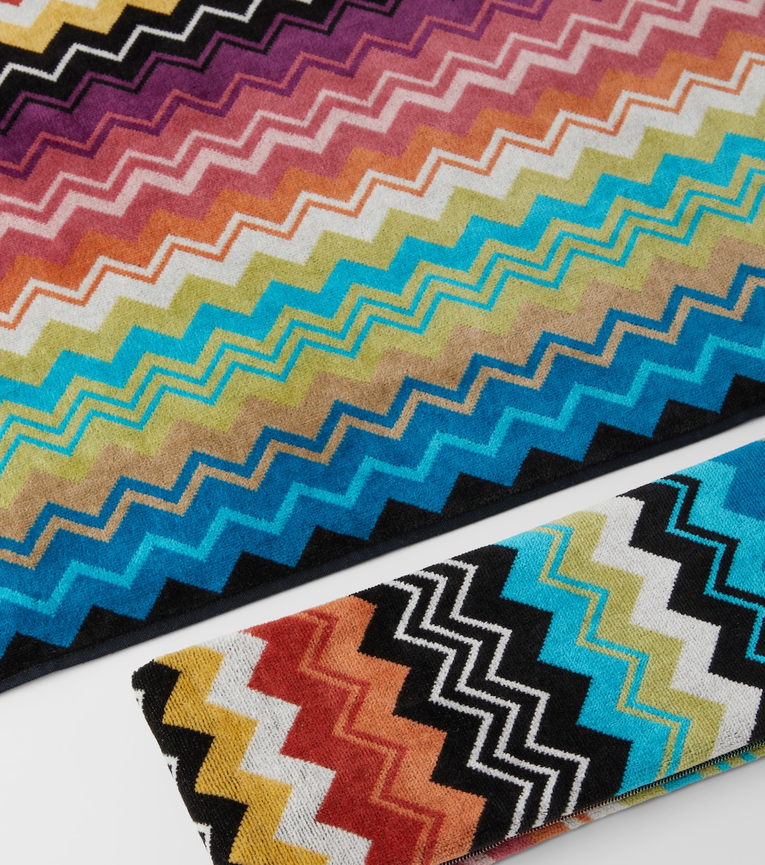 Giacomo hand towel and bath towel set | Missoni