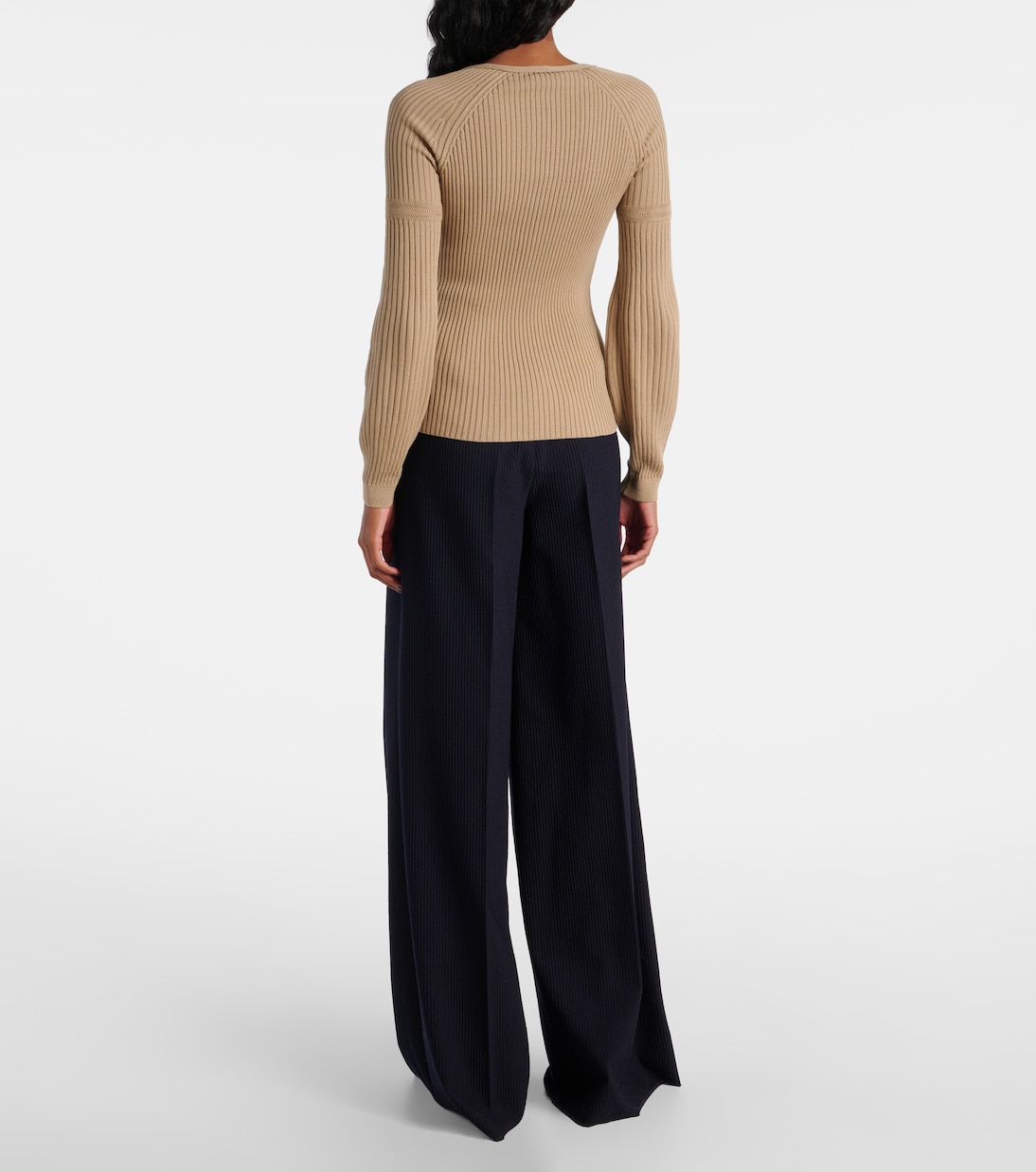 Pullover Gioiosa in cotone a coste | Max Mara