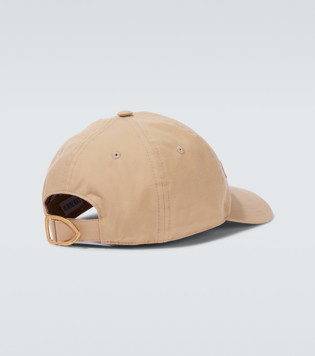 Gorra en gabardina de algodón con logo | Burberry