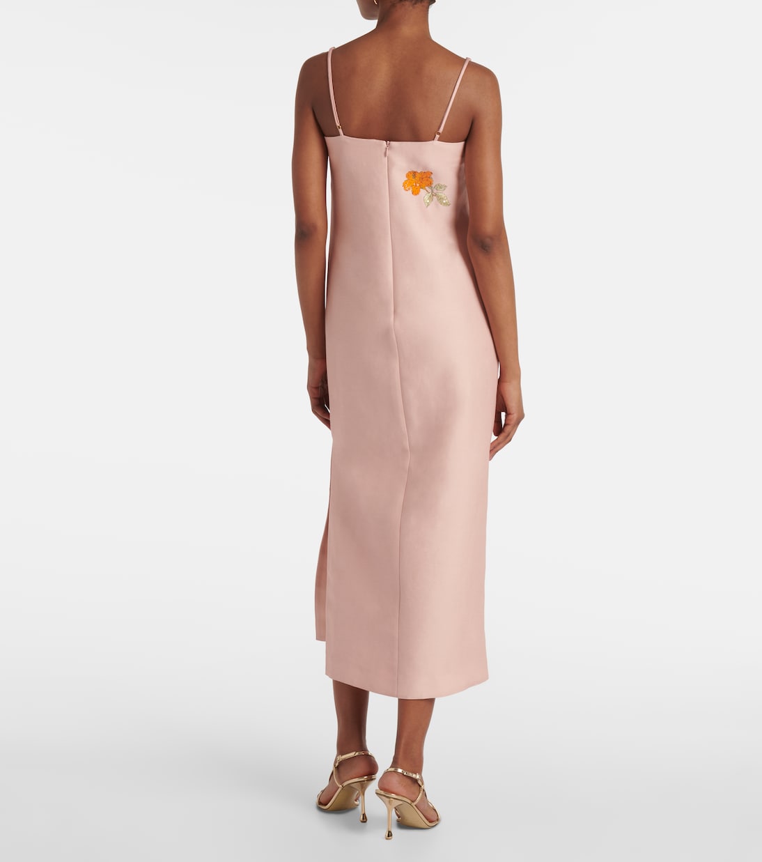 Robe longue Hazel en lin mélangé | Alémais