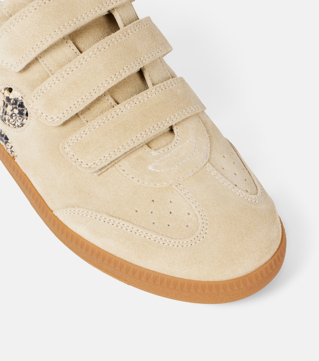 Scarpe da ginnastica in pelle scamosciata ISABEL MARANT stile Beth per giovani trendy
