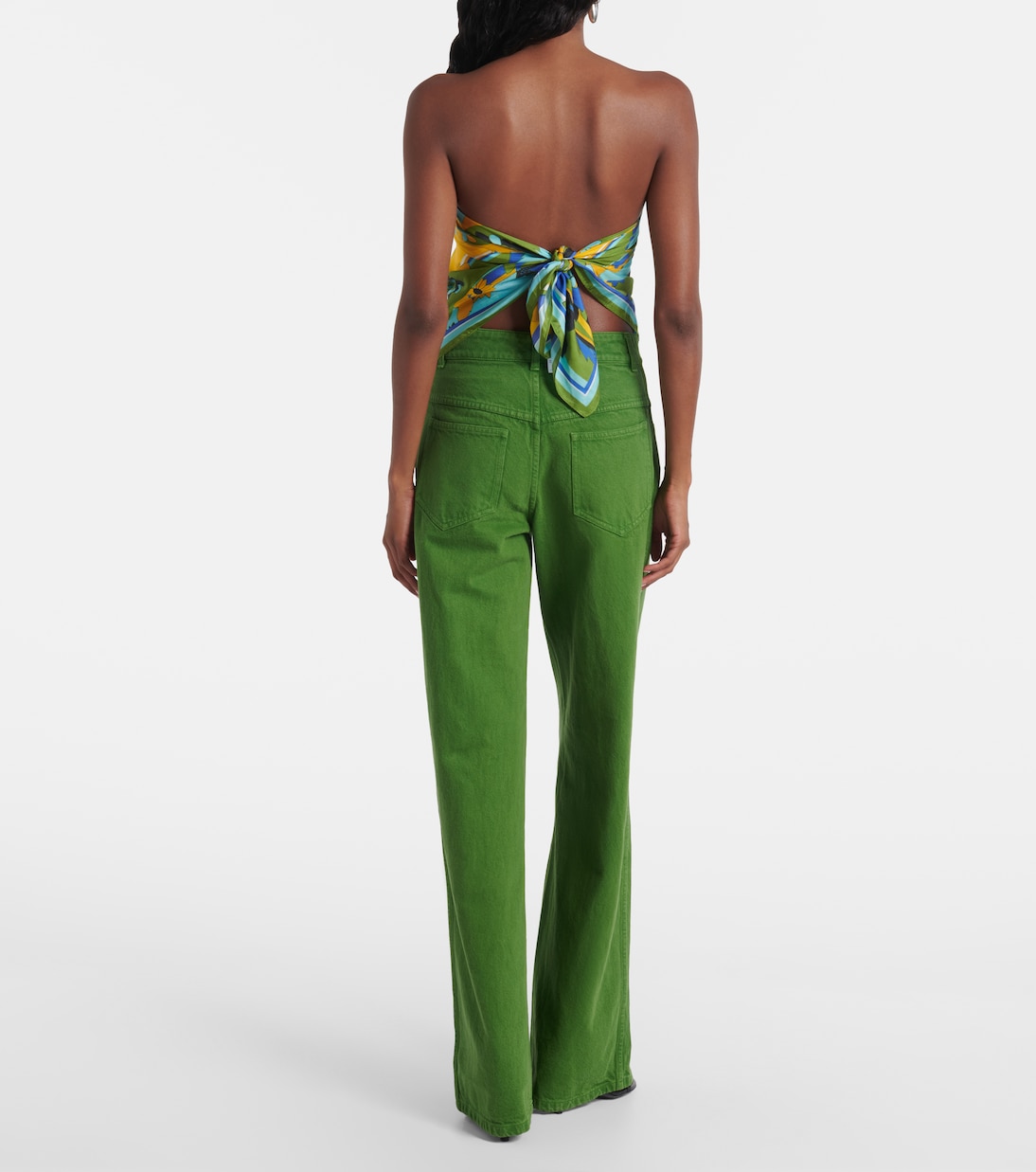 Floral silk scarf | Christopher Esber