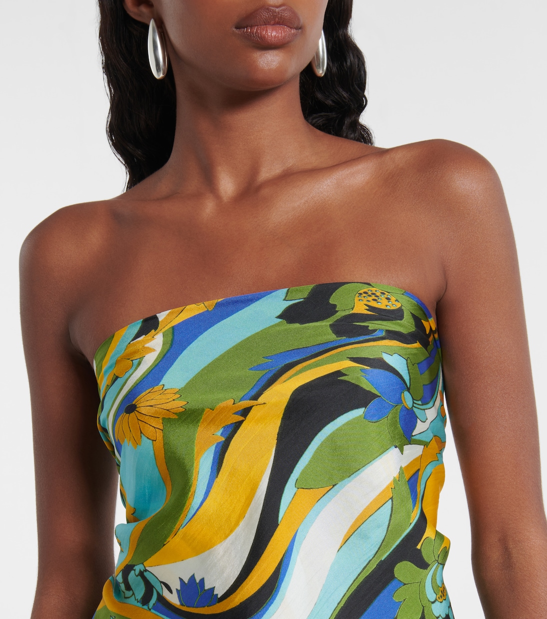 Floral silk scarf | Christopher Esber