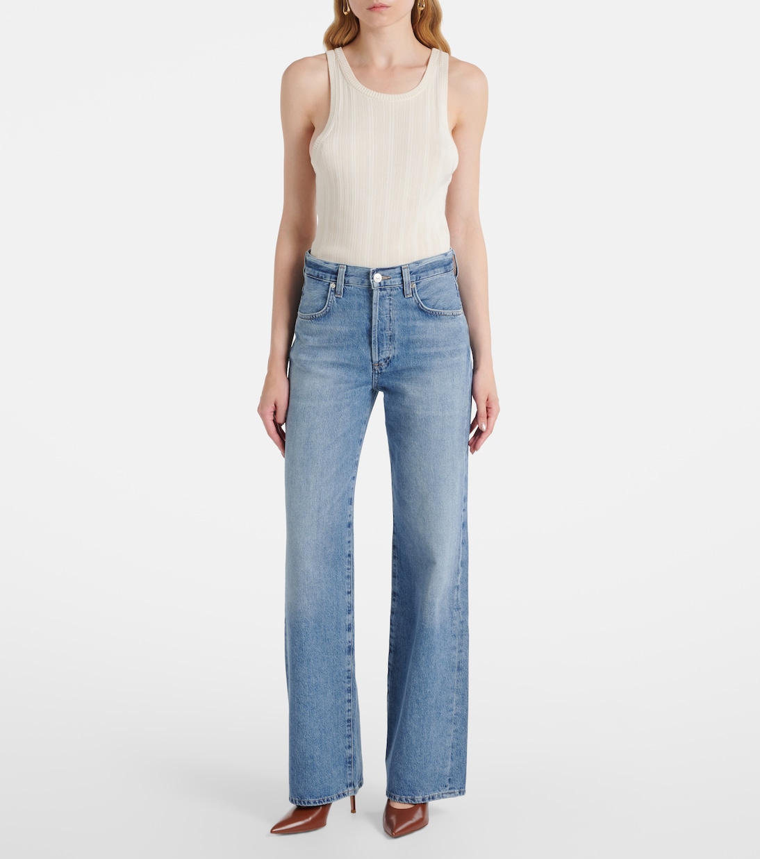 Jeans anchos Annina de tiro alto | Citizens of Humanity