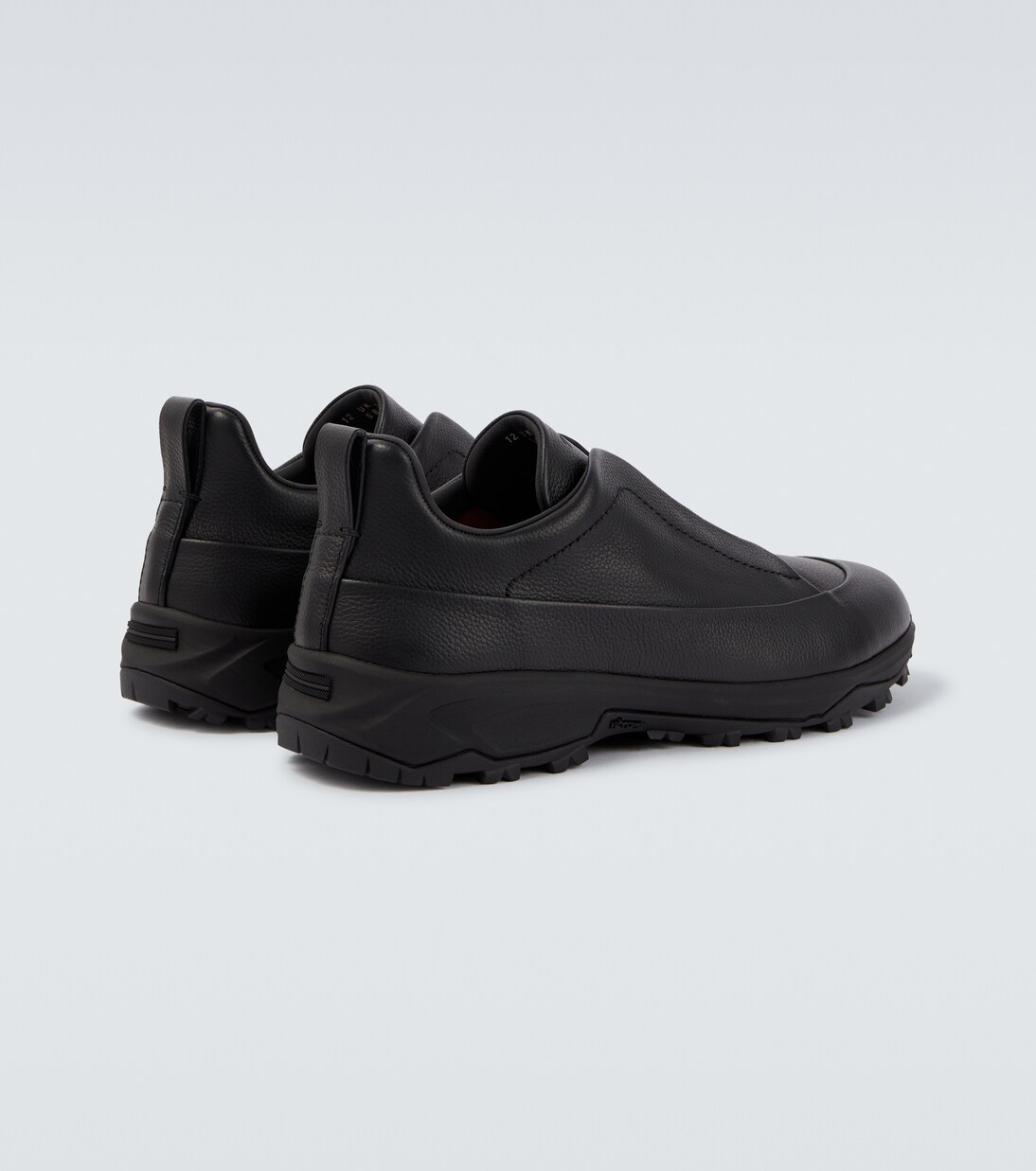 Triple Stitch leather sneakers | Zegna