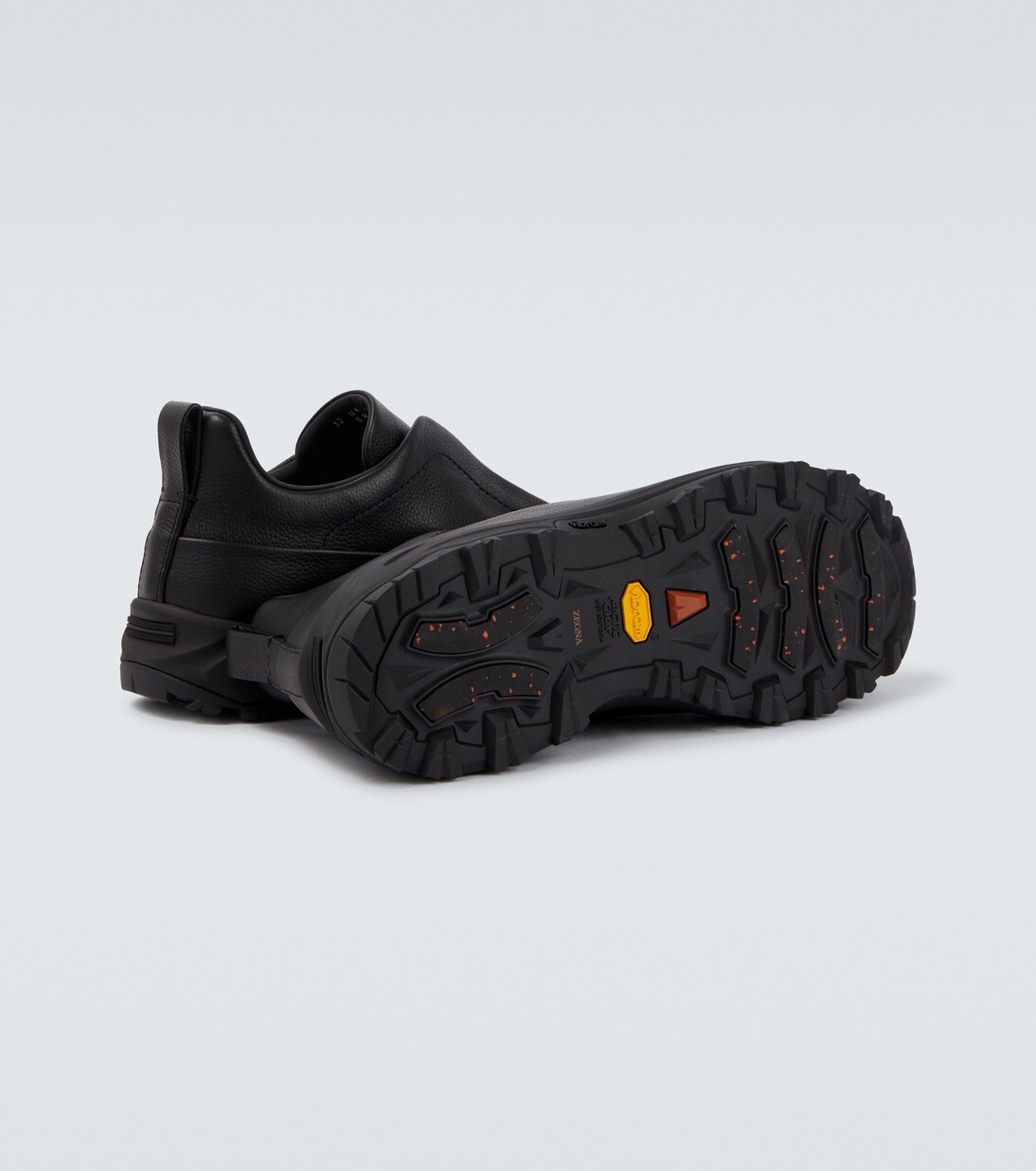 Triple Stitch leather sneakers | Zegna