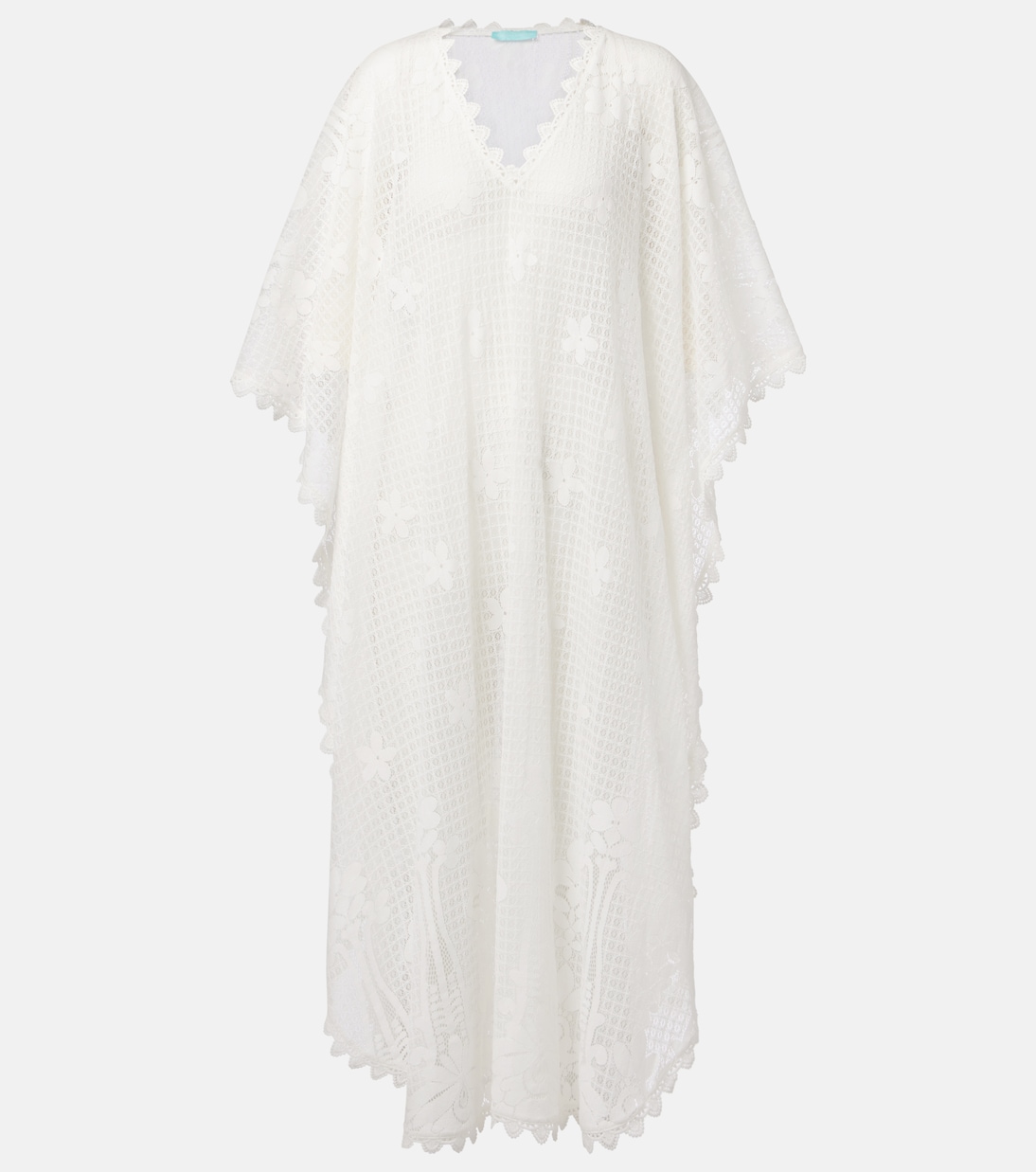 Josephine ruffled cotton-blend kaftan | Melissa Odabash