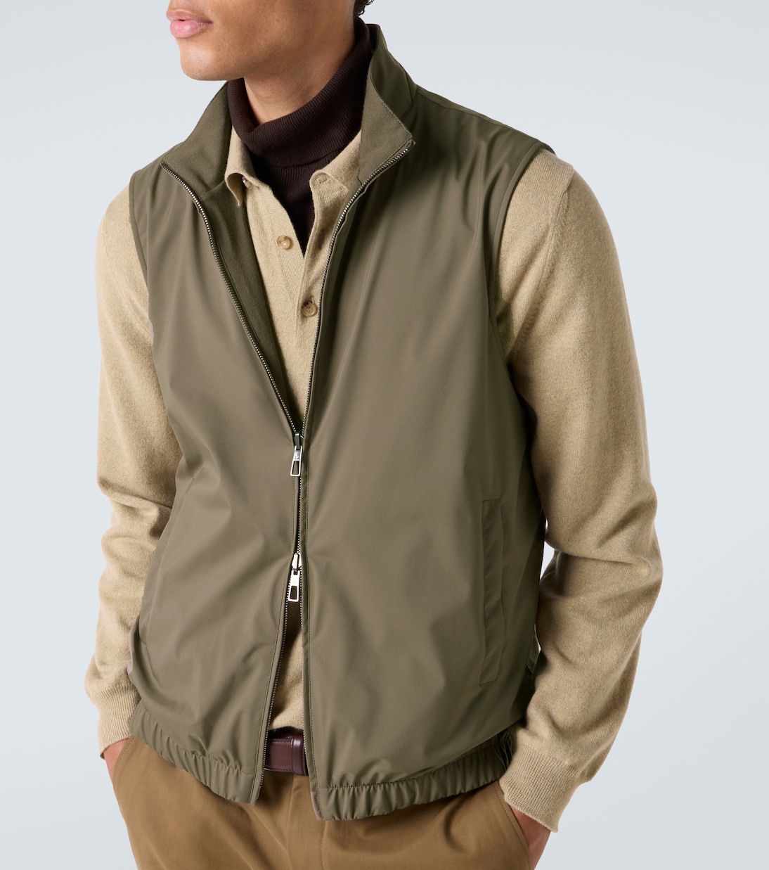 Reversible vest | Loro Piana
