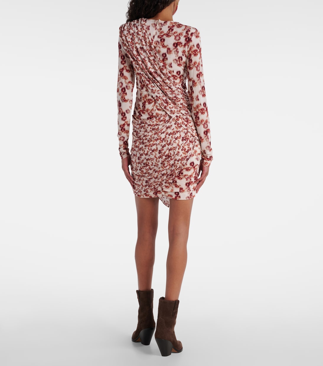 Georgia draped printed minidress | Isabel Marant