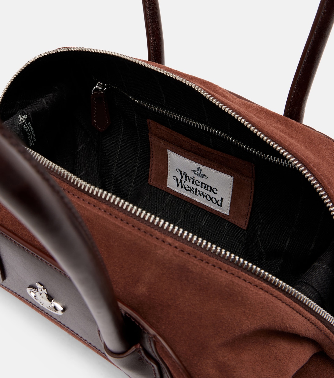 Shirley Small suede tote bag | Vivienne Westwood