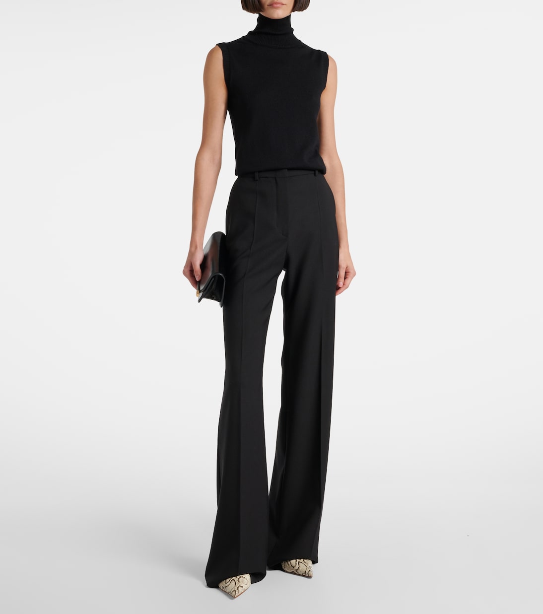 Vertigo knitted virgin wool top | Sportmax
