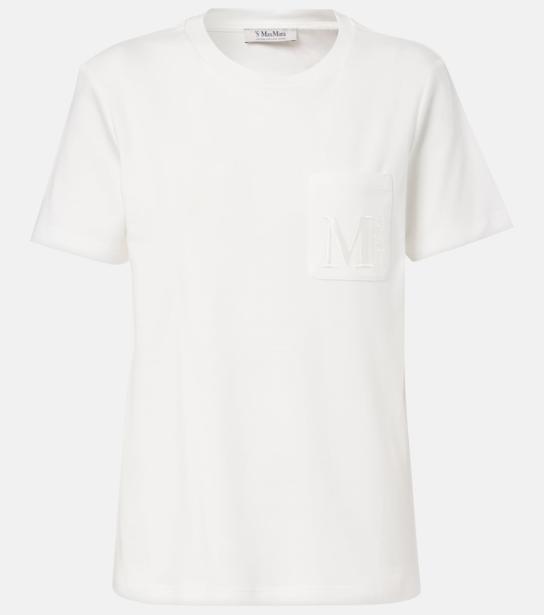 Madera embroidered cotton jersey T-shirt | 'S Max Mara