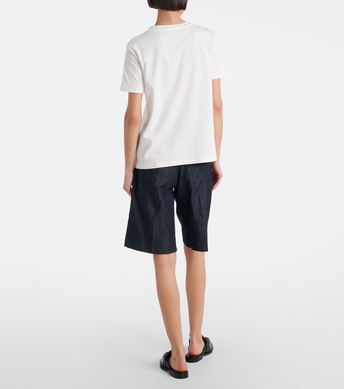 Madera embroidered cotton jersey T-shirt | 'S Max Mara