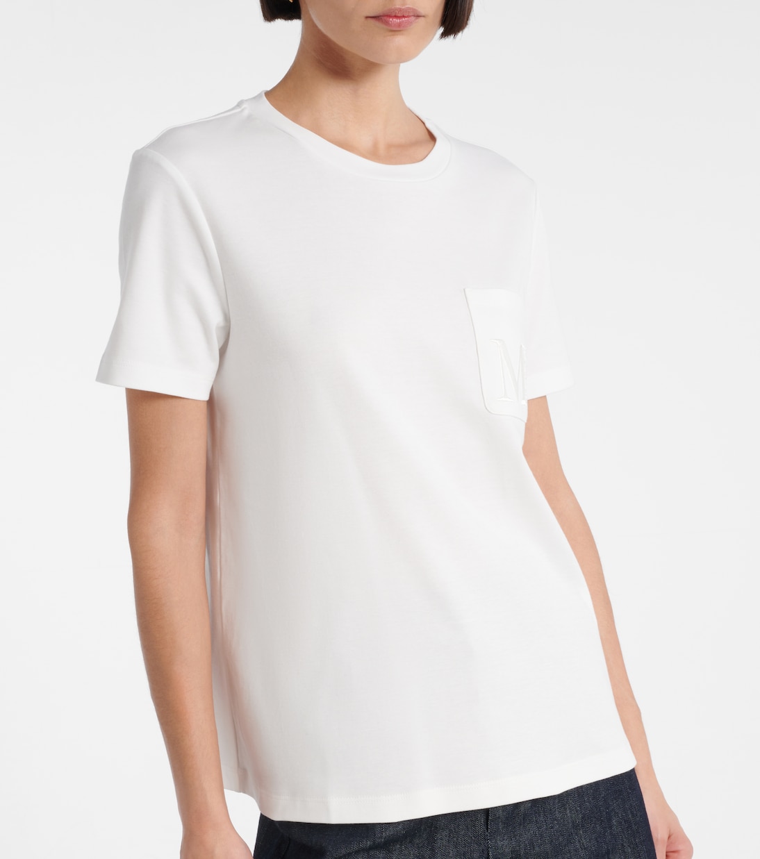 Madera embroidered cotton jersey T-shirt | 'S Max Mara