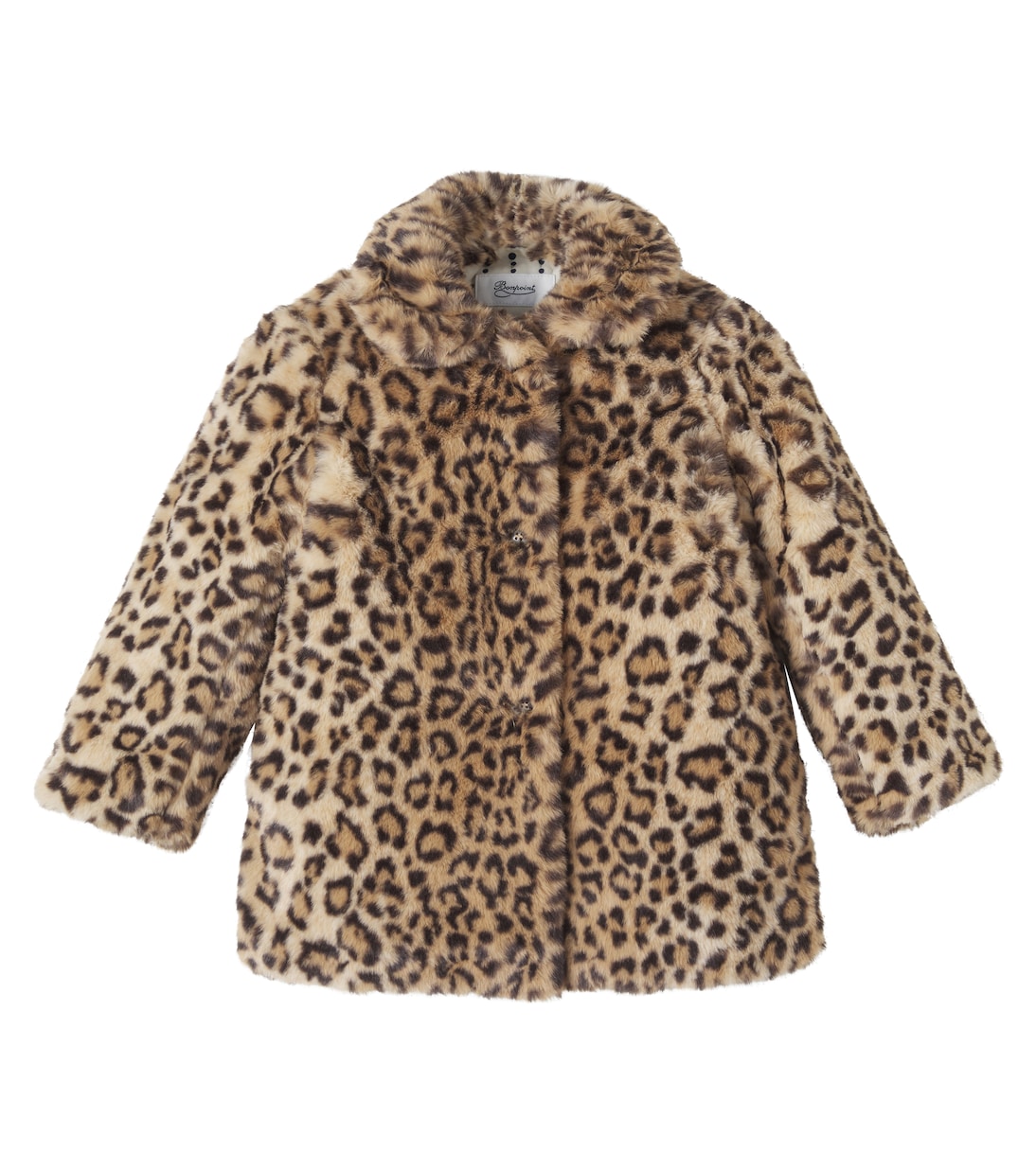 Doogie leopard-print coat | Bonpoint