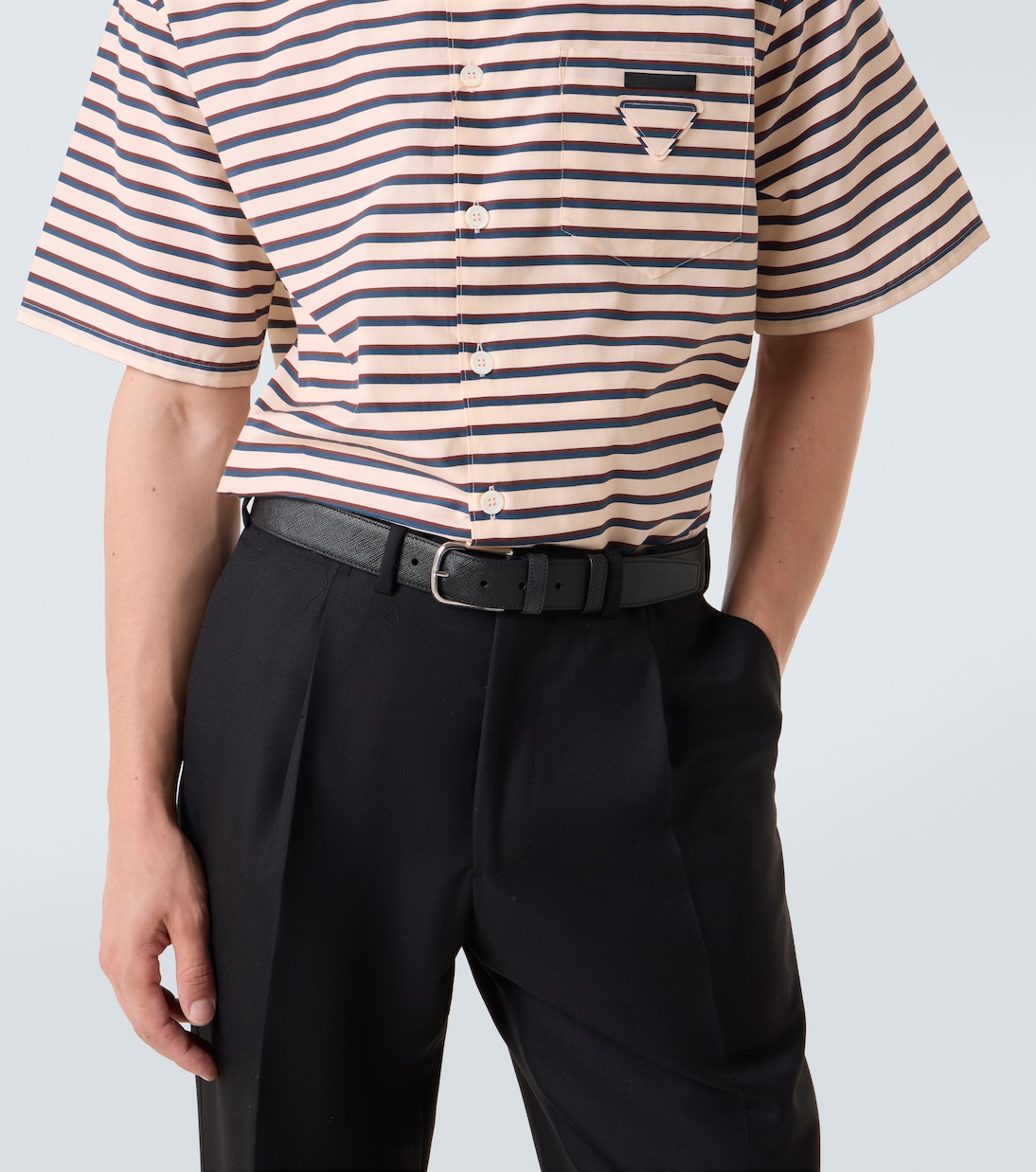 Ceinture en cuir Saffiano | Prada