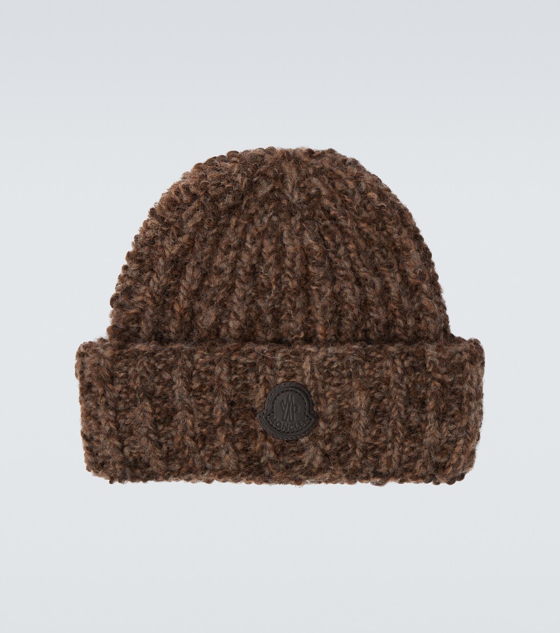 Logo alpaca and wool beanie | Moncler