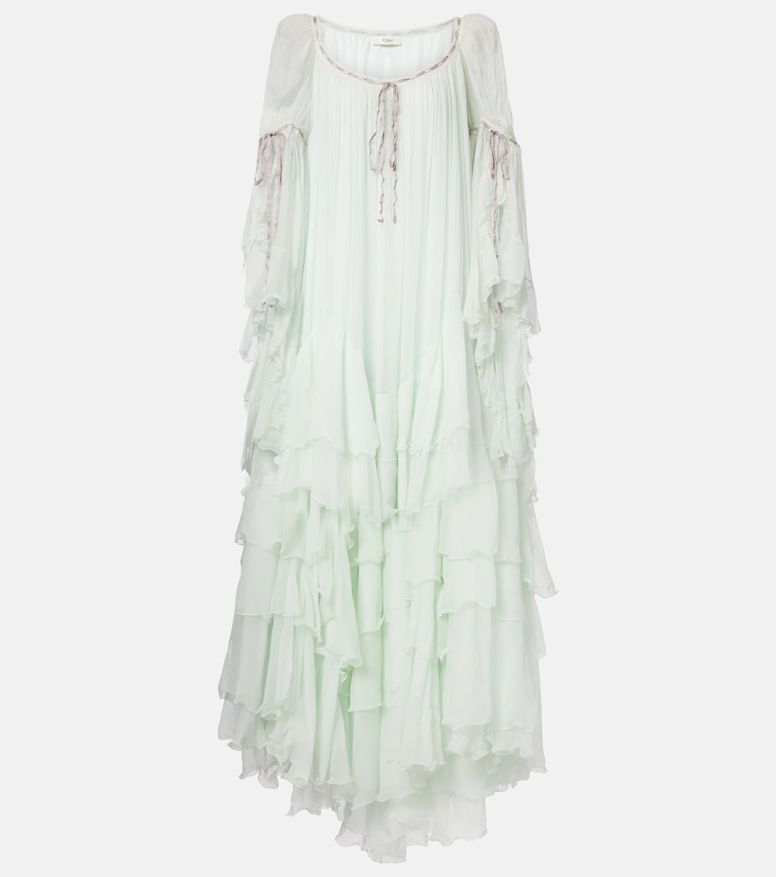 Robe aus Seidenmusselin | Chloé