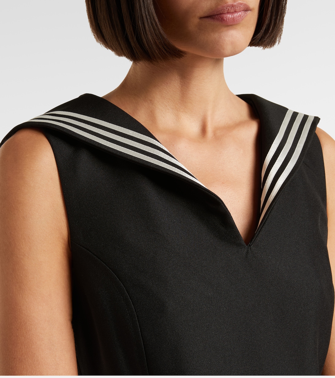 Belted pleated minidress | Coperni