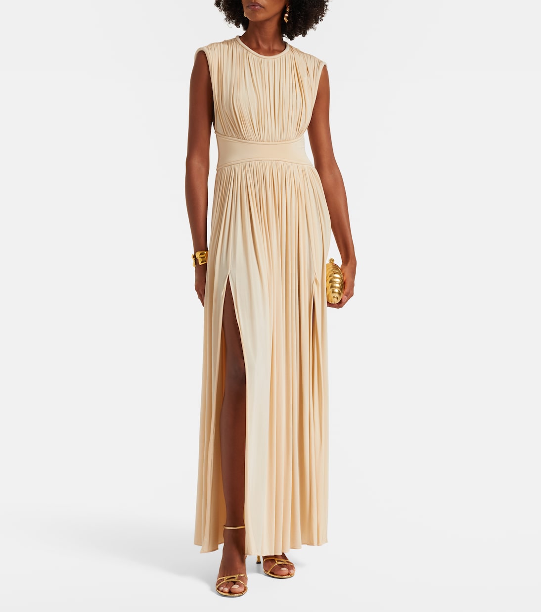 Hypnotic pleated maxi dress | Zimmermann