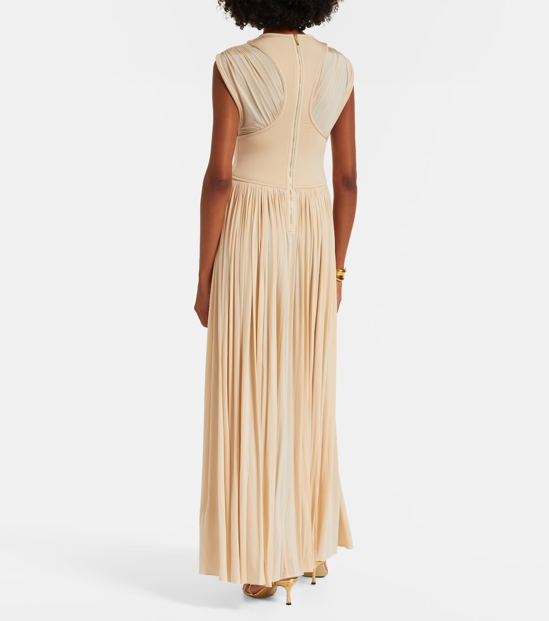 Hypnotic pleated maxi dress | Zimmermann
