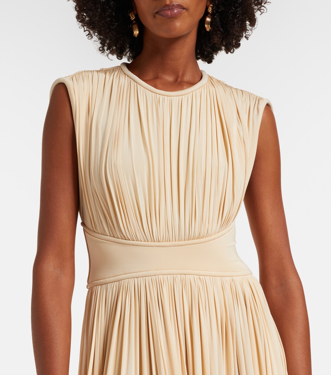 Hypnotic pleated maxi dress | Zimmermann