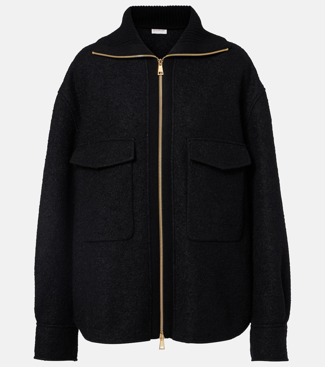 Surchemise en laine mélangée | Moncler