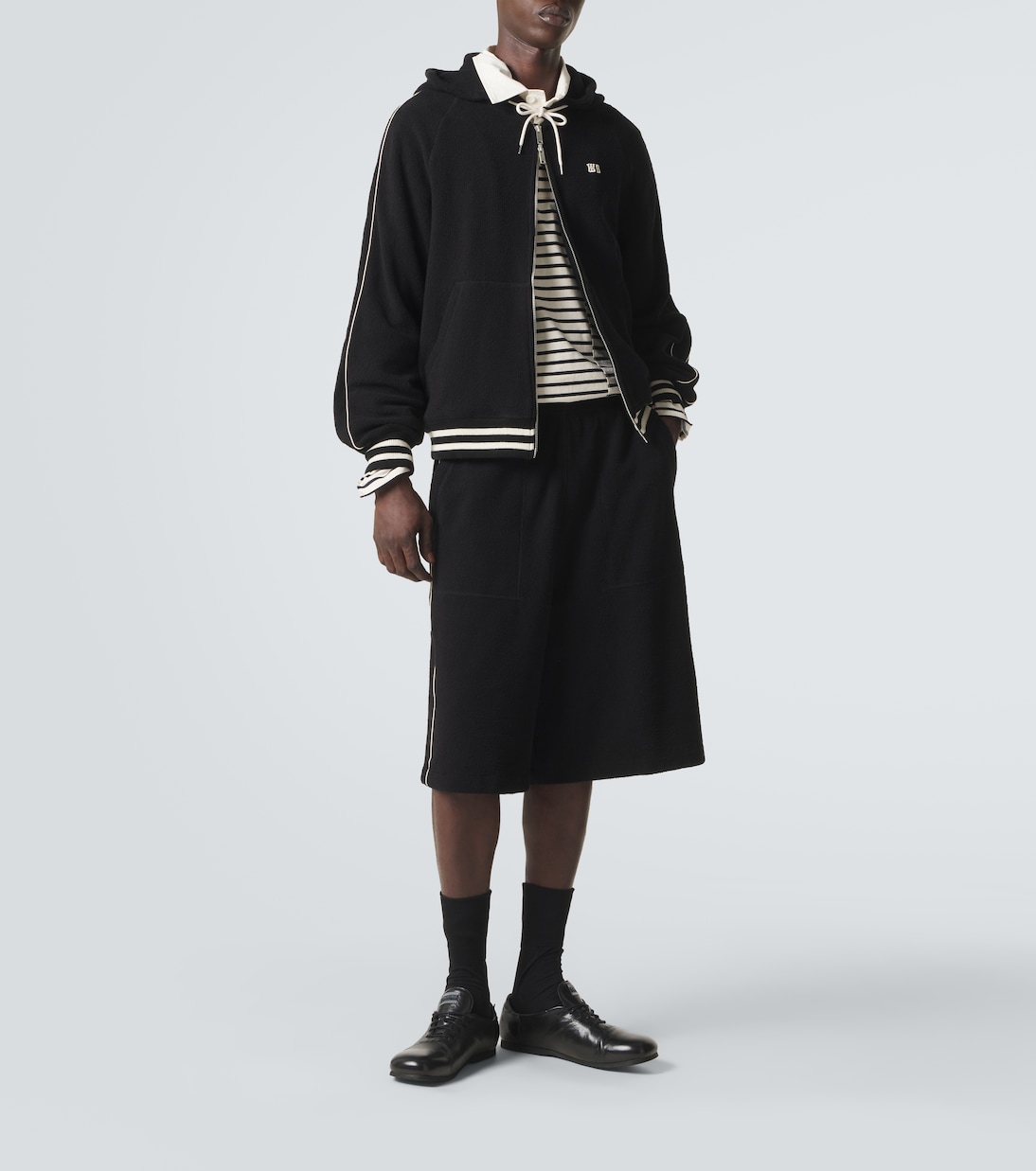 Prince cotton-blend terry shorts | Wales Bonner