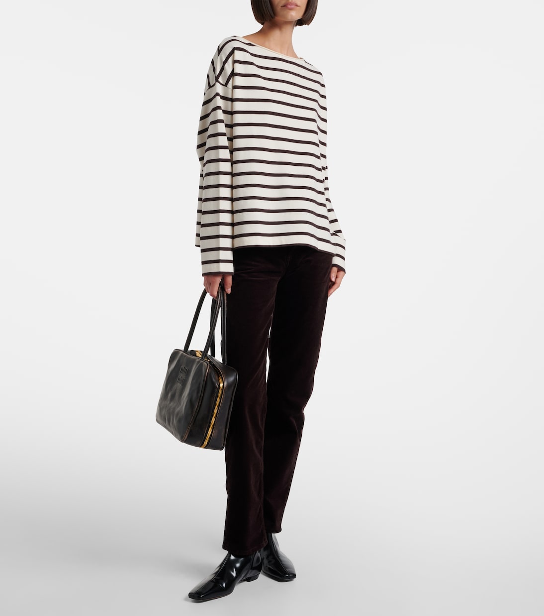 Striped cotton T-shirt | Citizens of Humanity