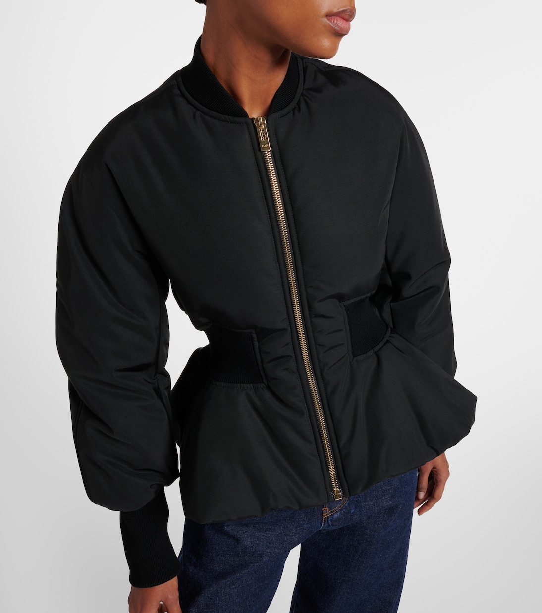 Peplum bomber jacket | Alaïa