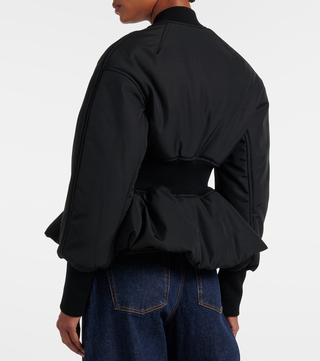 Peplum bomber jacket | Alaïa
